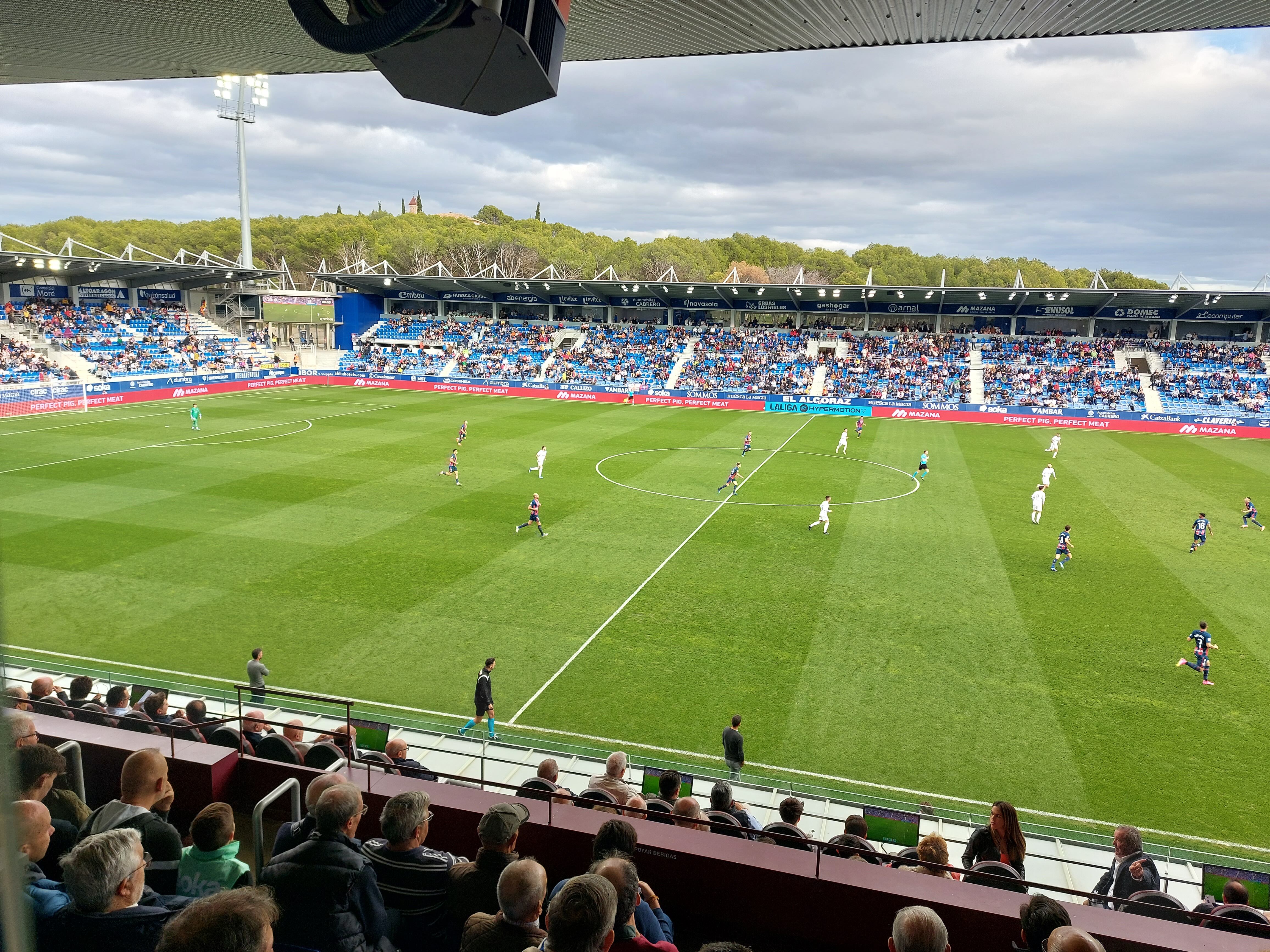 Partido de la SD Huesca en El Alcoraz ante el Albacete en esta temporada