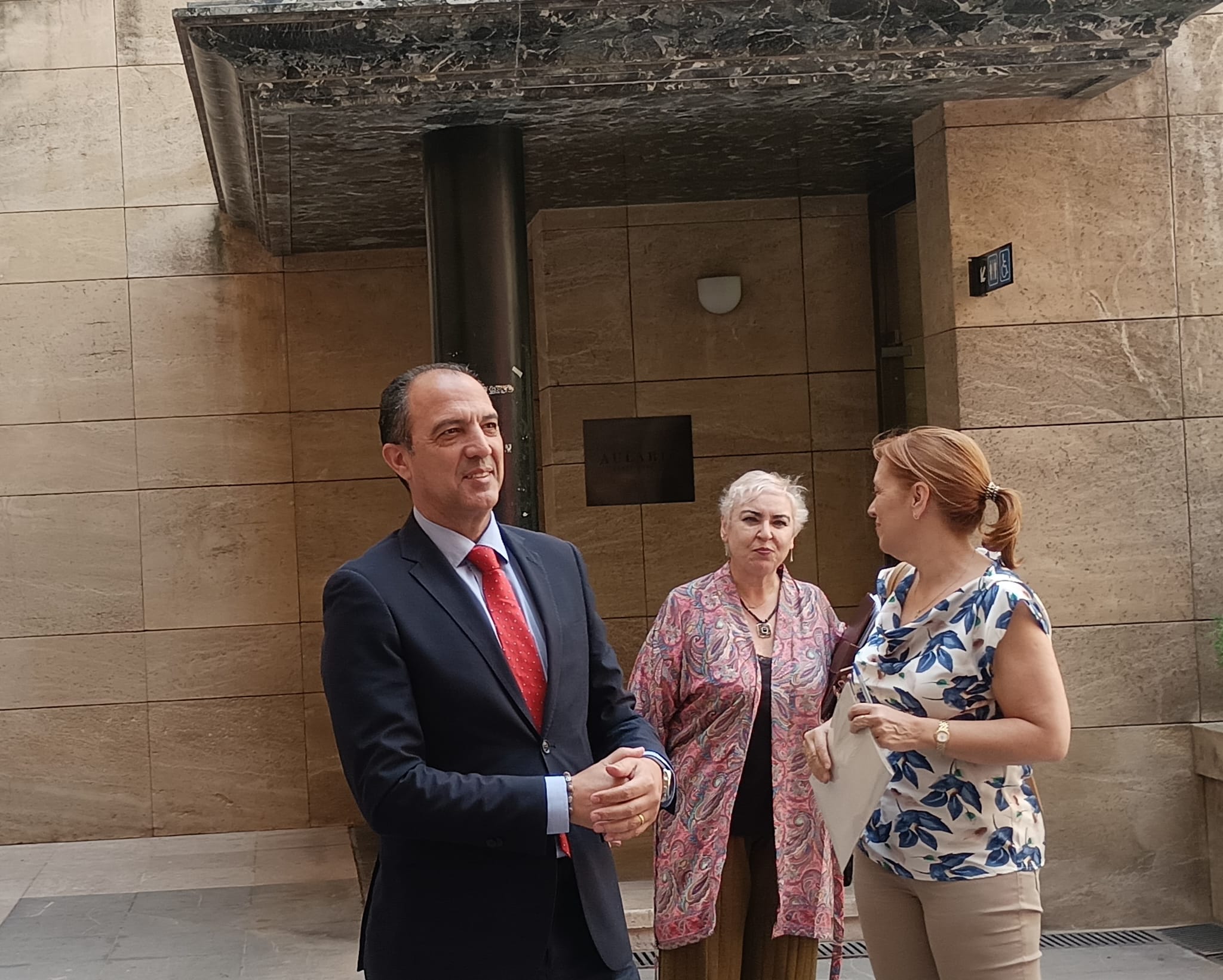 José Luis Bancalero,  consejero de Sanidad en Aragón