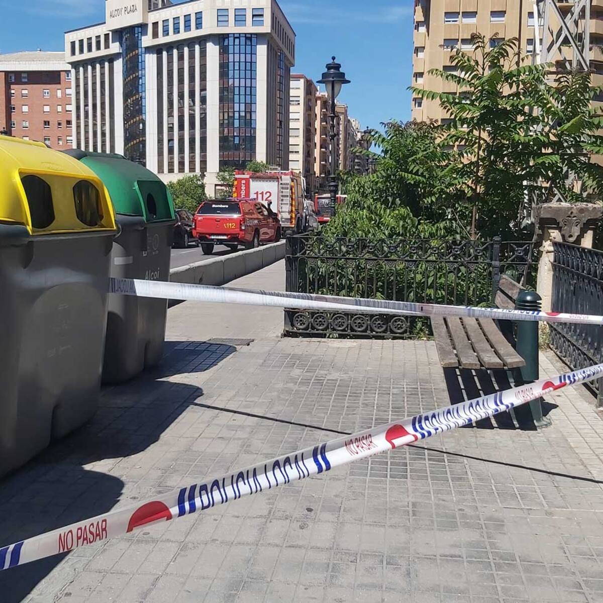 Herido de cierta gravedad un hombre al caer por un terraplén en la zona del puente de Benisaidó
