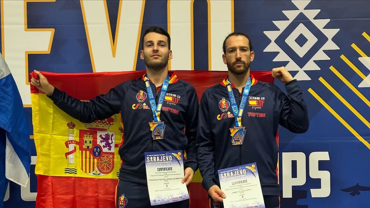 Jaime Vílchez y Paco González brillan con la Selección Española Taekwon-Do ITF