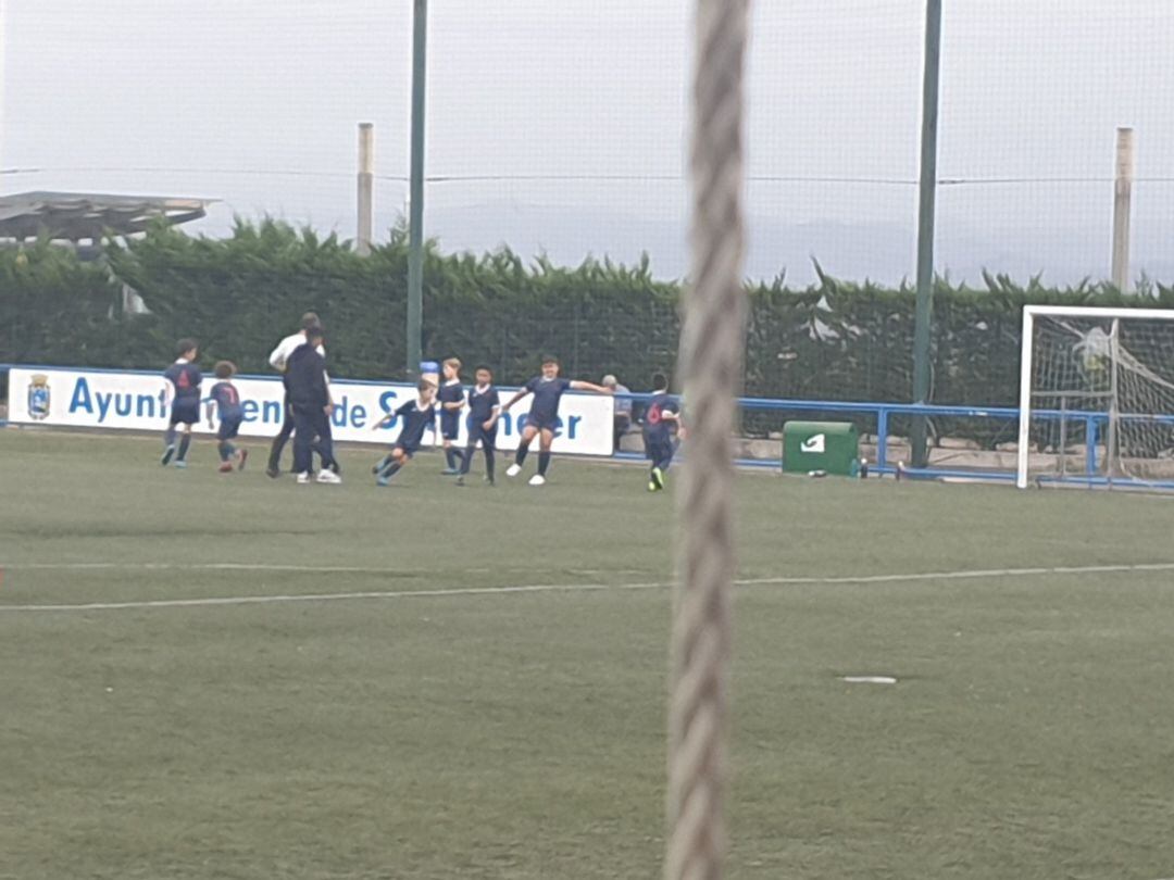 Campo de fútbol de Monte.