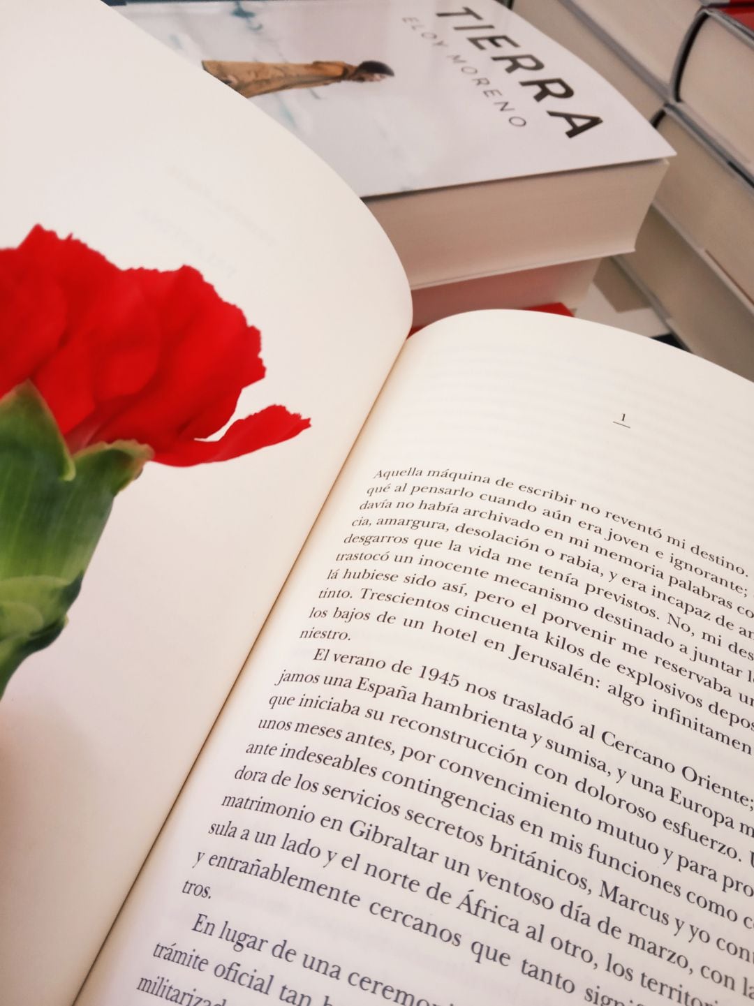 Día do libro 2021 con descontos do 10 % nos libros e unha flor como agasallo