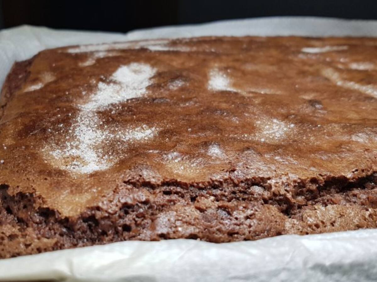 Coca de llanda amb xocolate