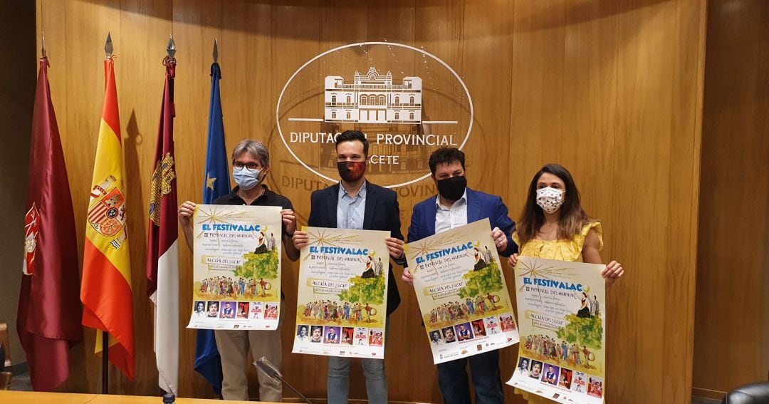 Presentación de &quot;El Festivalaco&quot; en la Diputación Provincial de Albacete.