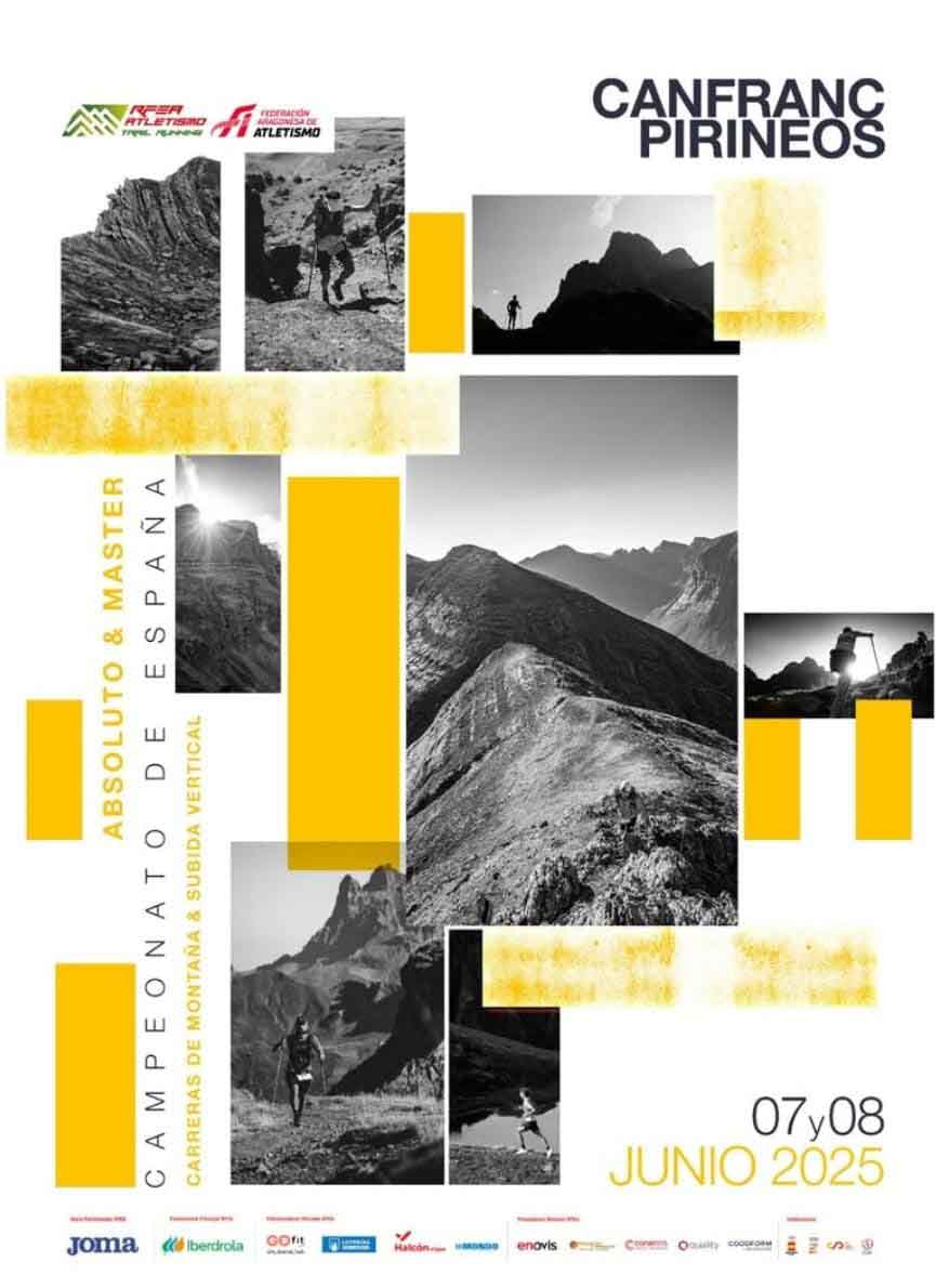 Campeonato de España de Trail Running en las modalidades de Subida Vertical (Uphill), Carreras de montaña (Classic) y Sub 20.