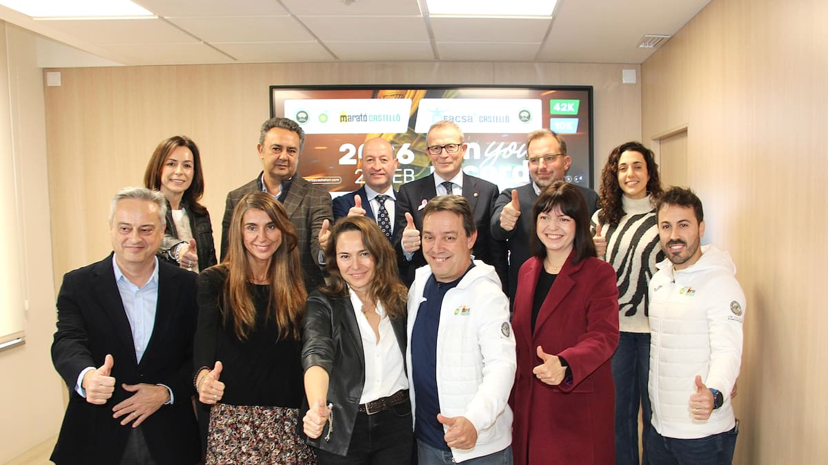 El Ayuntamiento de Castelló acoge la presentación oficial de Marató bp Castelló y 10k FACSA Castelló