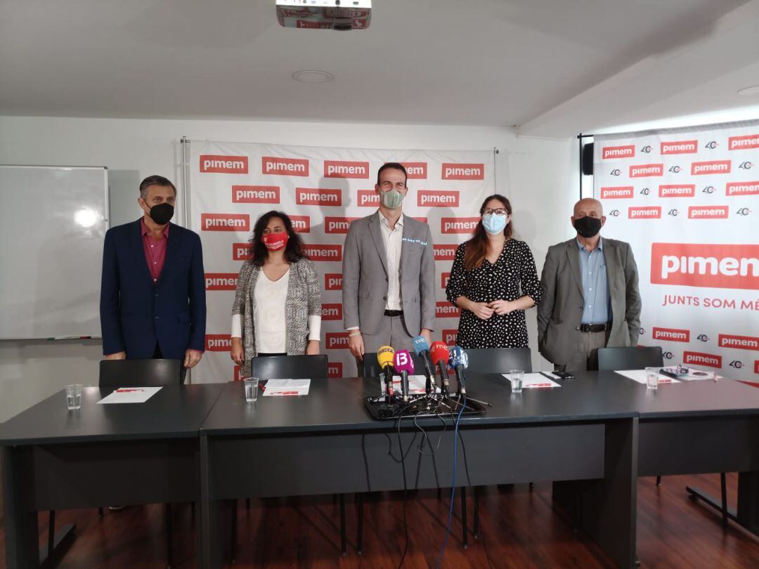 Rueda de prensa conjunta entre las distintas patronales