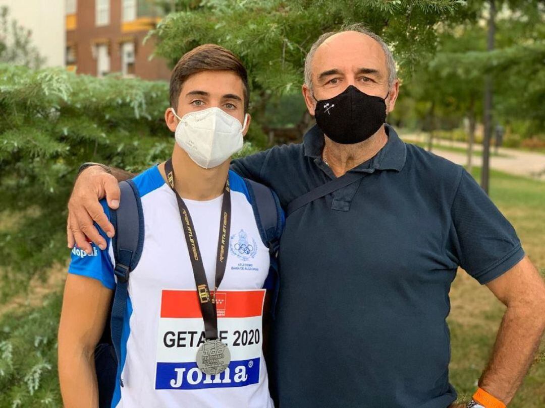 Piñero junto a Medina.