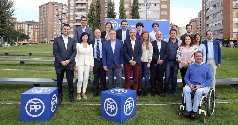 Ignacio Tremiño, en la presentción de la candidatura del PP al Congreso