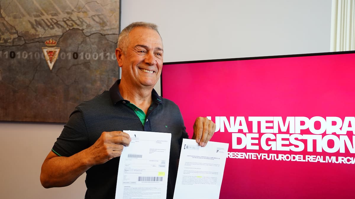 "El Real Murcia ha dado un paso adelante a nivel económico"