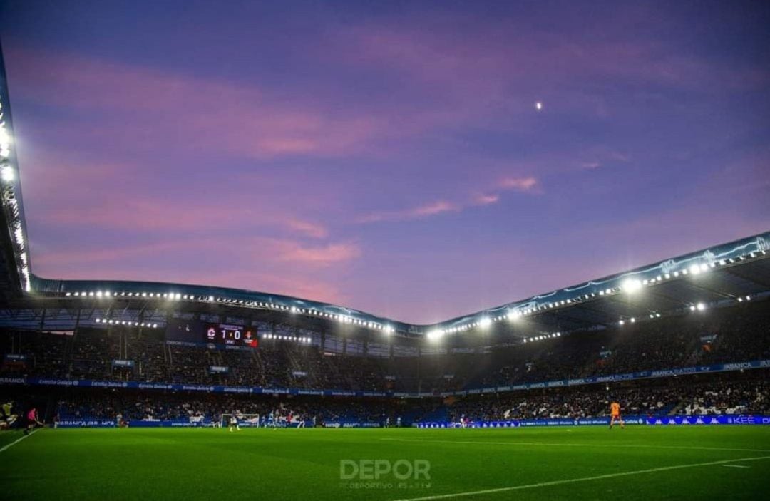 El estadio de Riazor acoge la eliminatoria de Copa del Rey