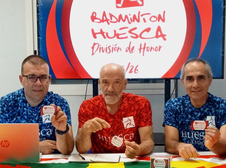 El Bádminton Huesca ha presentado su campaña de abonados