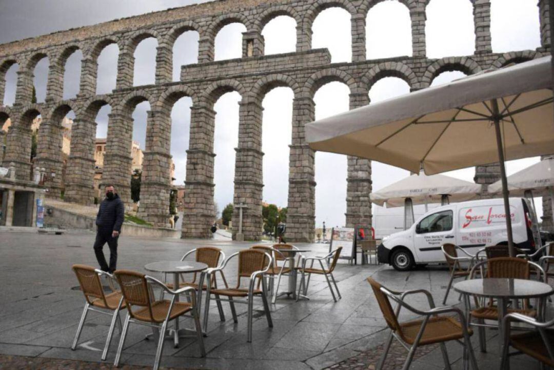 Terraza en Segovia