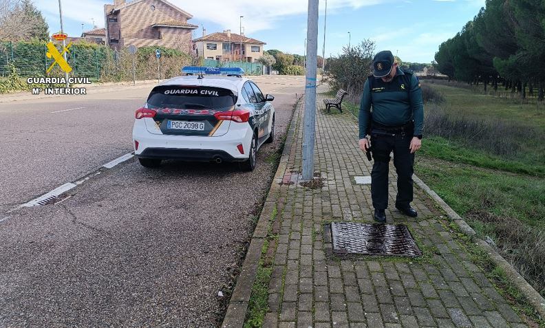 Esclarecido el robo de arquetas metálicas en Boecillo