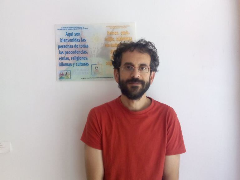 Alberto Cereijo de la Coordinadora de ONGs de Euskadi