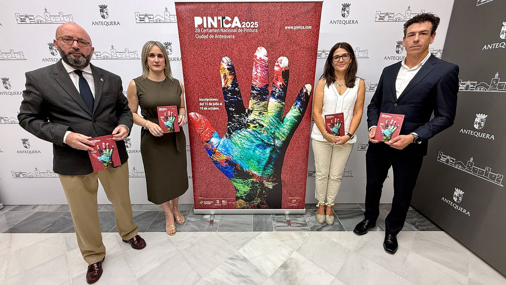 Presentación del Certamen de Pintura "Ciudad de Antequera"