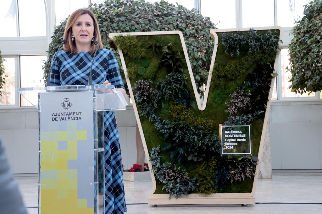 María José Catalá presenta &quot;València Sostenible&quot;, la estrategia del Ayuntamiento con motivo de la Capital Verde Europea