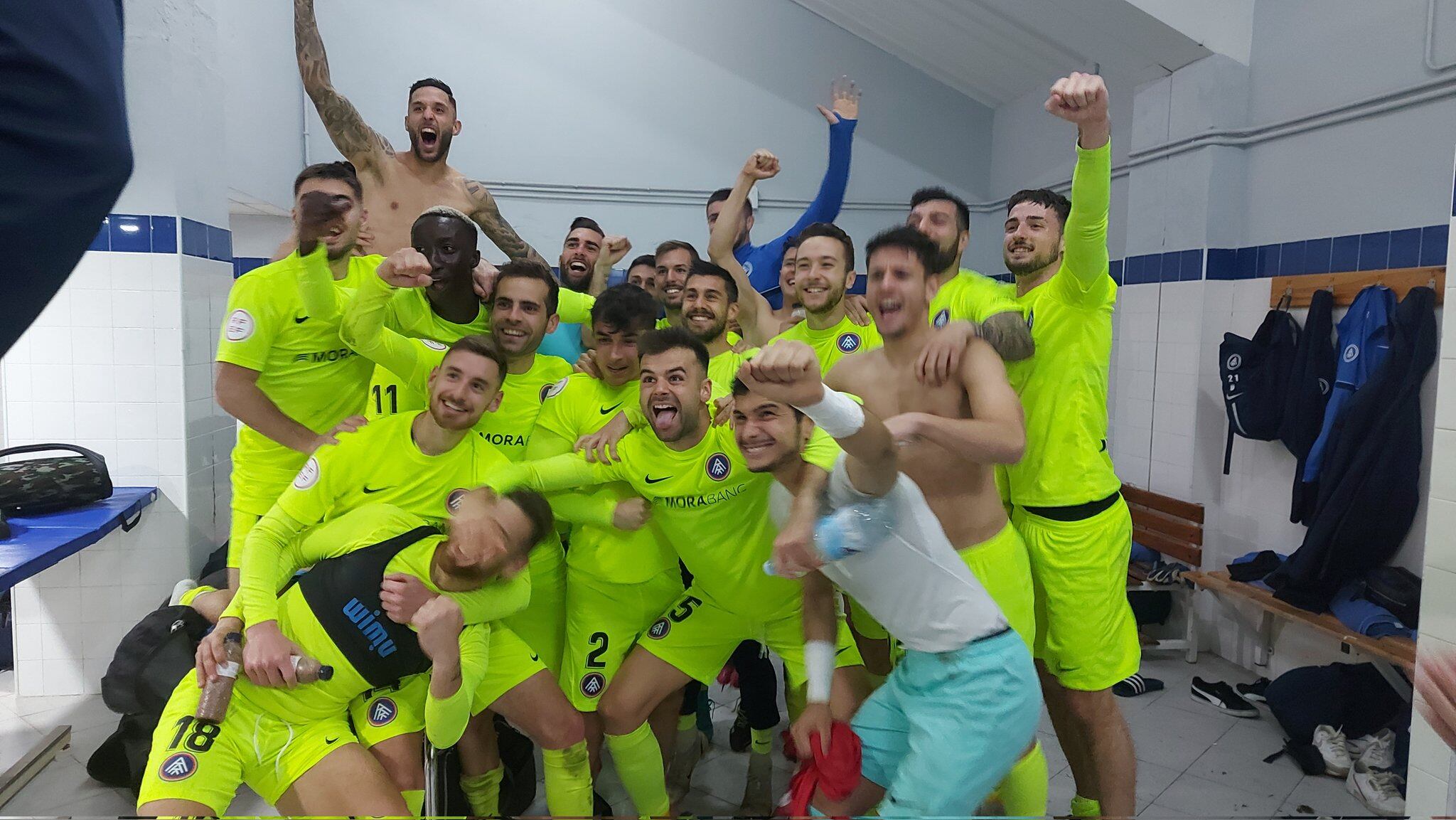 Victòria del FC Andorra que els situa líders de la Lliga