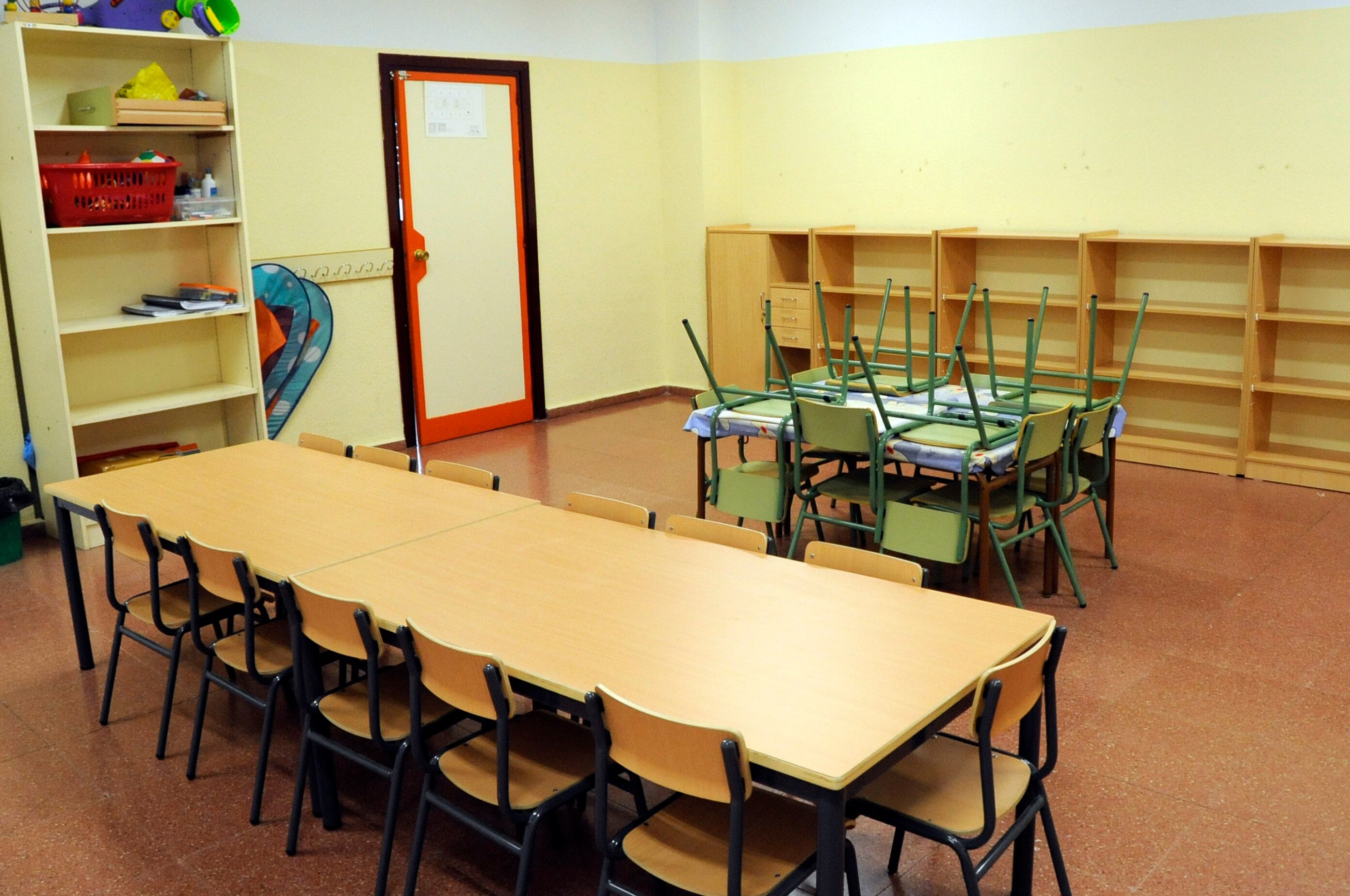 Instalaciones de un colegio de Móstoles