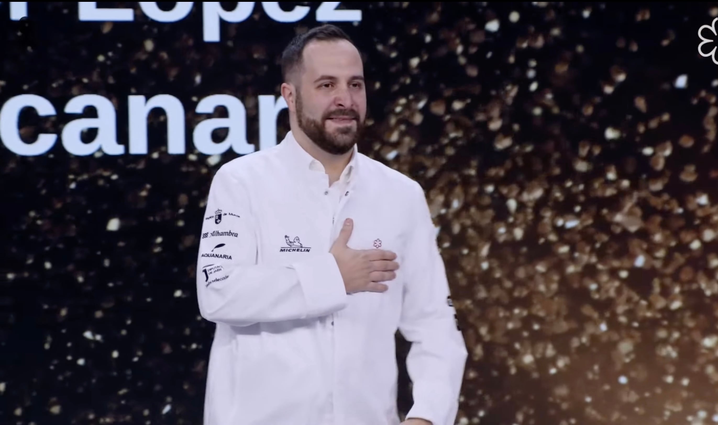 Aitor López en la Gala Estrella Michelin 2025