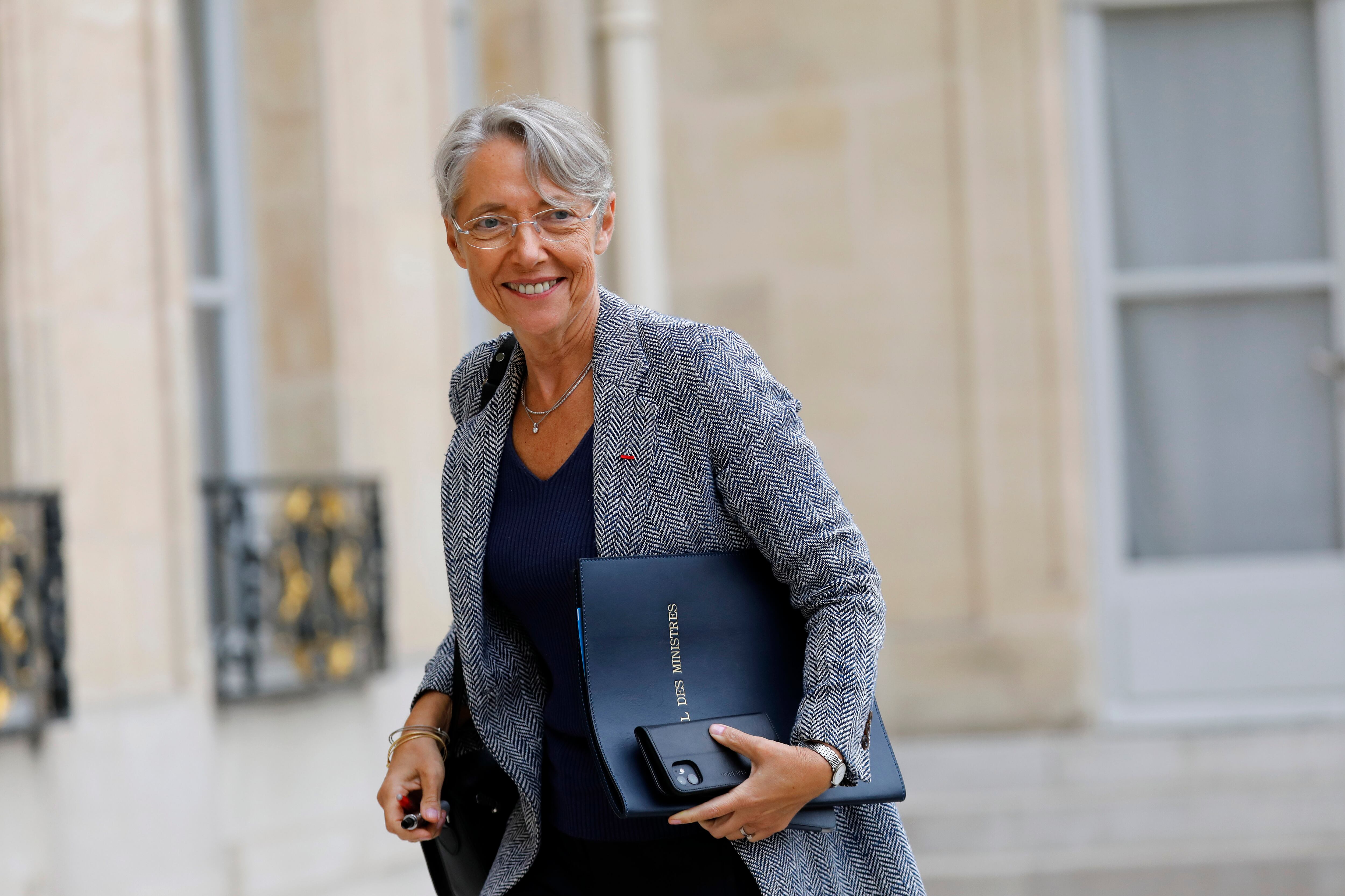 La primera ministra francesa Elisabeth Borne.