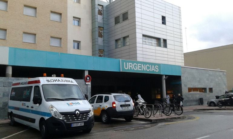 Exterior del área de urgencias del hospital Miguel Servet en Zaragoza