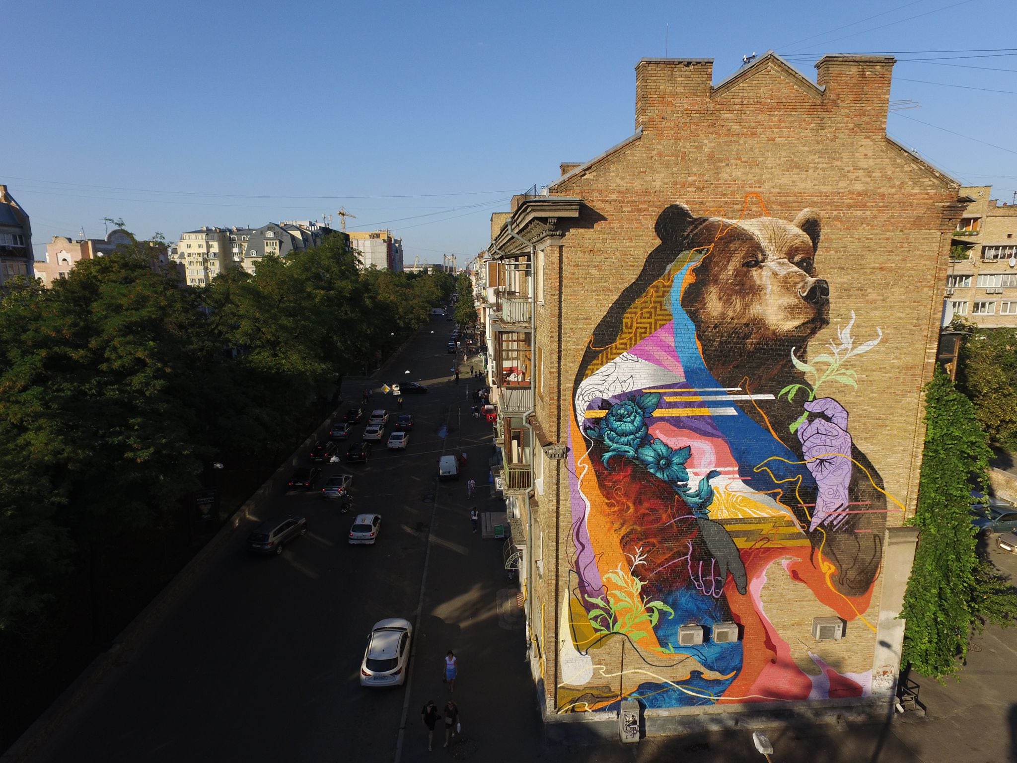 Mural Kraser en Ucrania