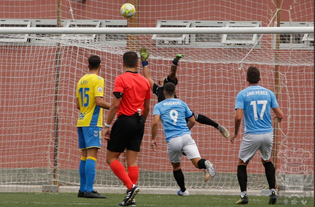 Imagen del partido jugado hoy