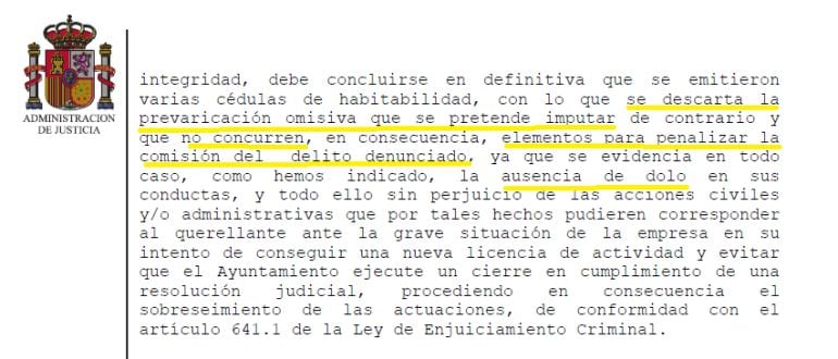 El juez emite un auto de anulación, desestimación y archivo de la causa contra la alcaldesa de Santomera y otras dos personas más en referencia a la cantera Arimesa.