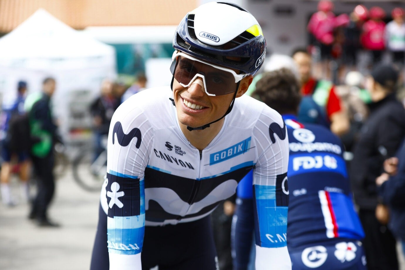 Volta Ciclista a Catalunya 2025 - 104th Edition - 1st stage - Sant Feliu de Guixols - Sant Feliu de Guixols 178,6km - 24/03/2025 - Enric Mas (ESP - Movistar Team) - photo Luis Angel Gomez/SprintCyclingAgency©2024