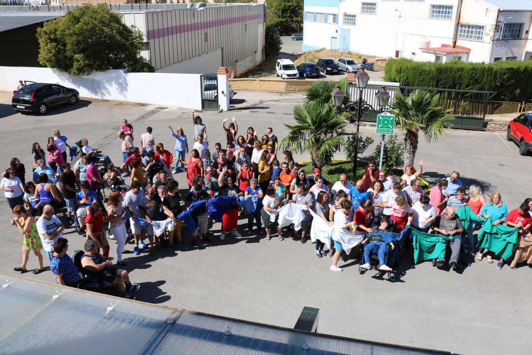 Se ha celebrado un acto en als instalaciones en un ambiente festivo donde han participado las personas con discapacidad intelectual