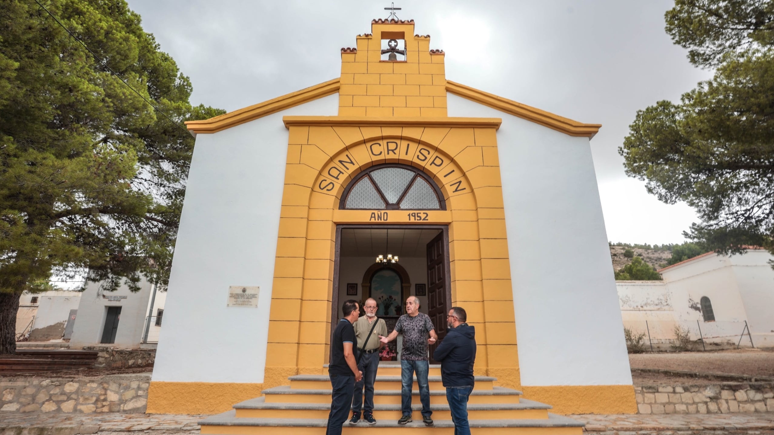 La ermita de San Crispín de Elda reabre sus puertas