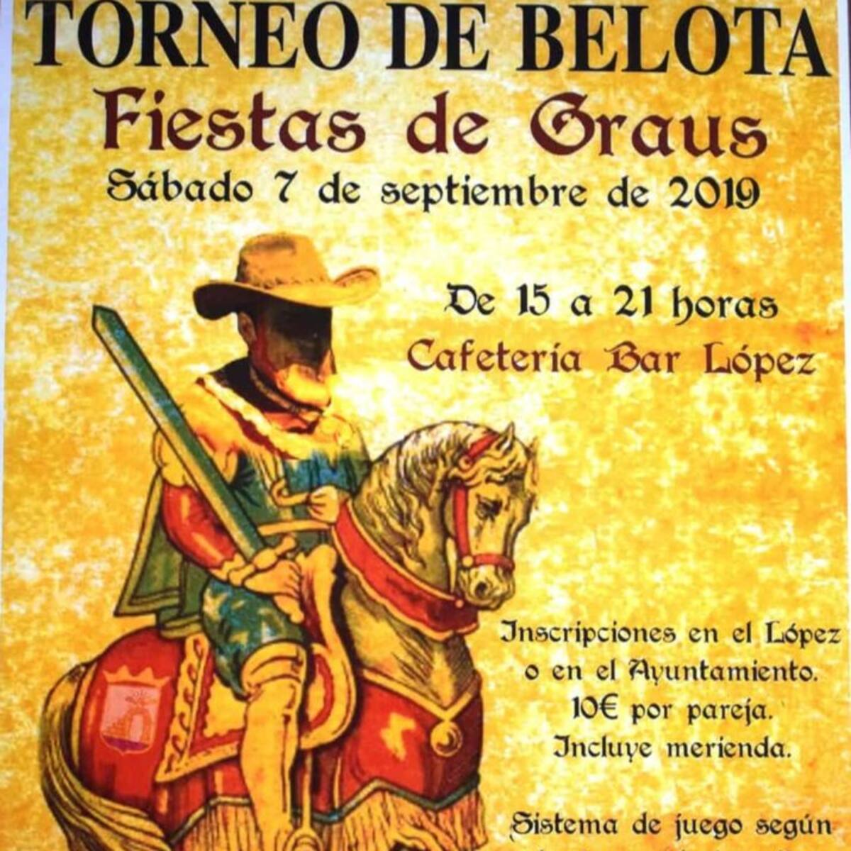 Primera edición del Torneo de Belota Fiestas de Graus
