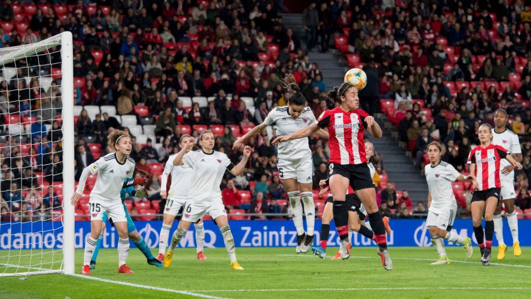 El Athletic se clasificó para las semifinales de la Copa de la Reina tras su victoria ante el Tacón