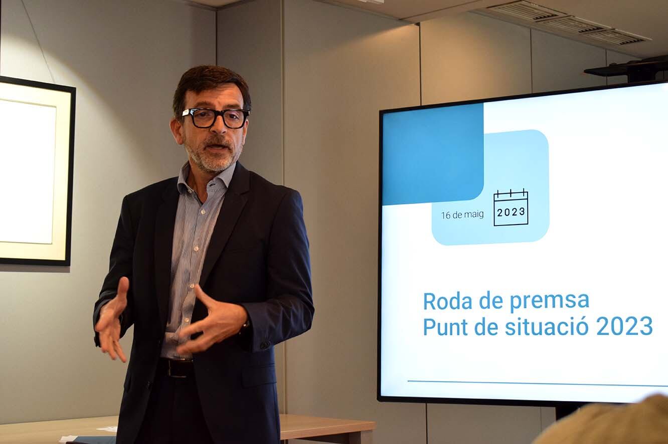 El president de la comissió gestora del fons, Jordi Cinca.