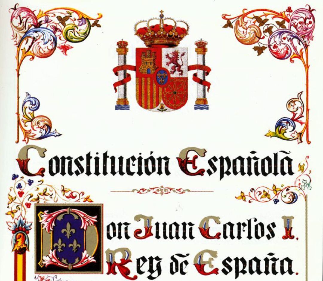 Ejemplar edición facsimil de la Constitución Española de 1978