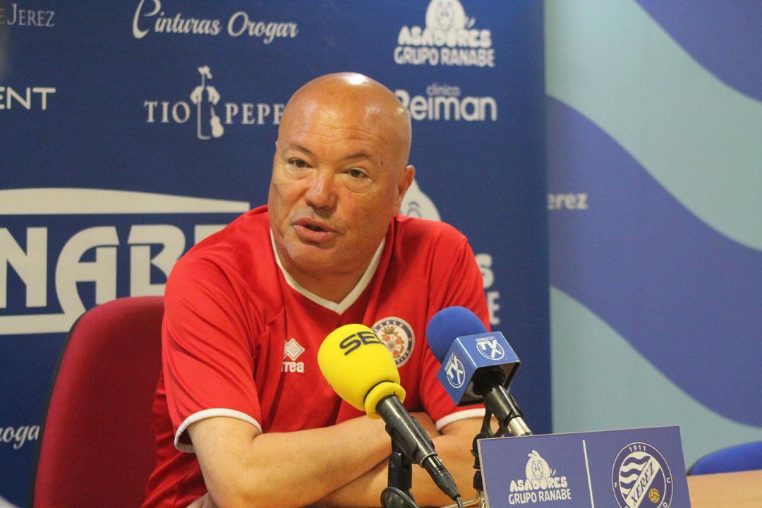 Andrés García Tébar, entrenador del Xerez DFC