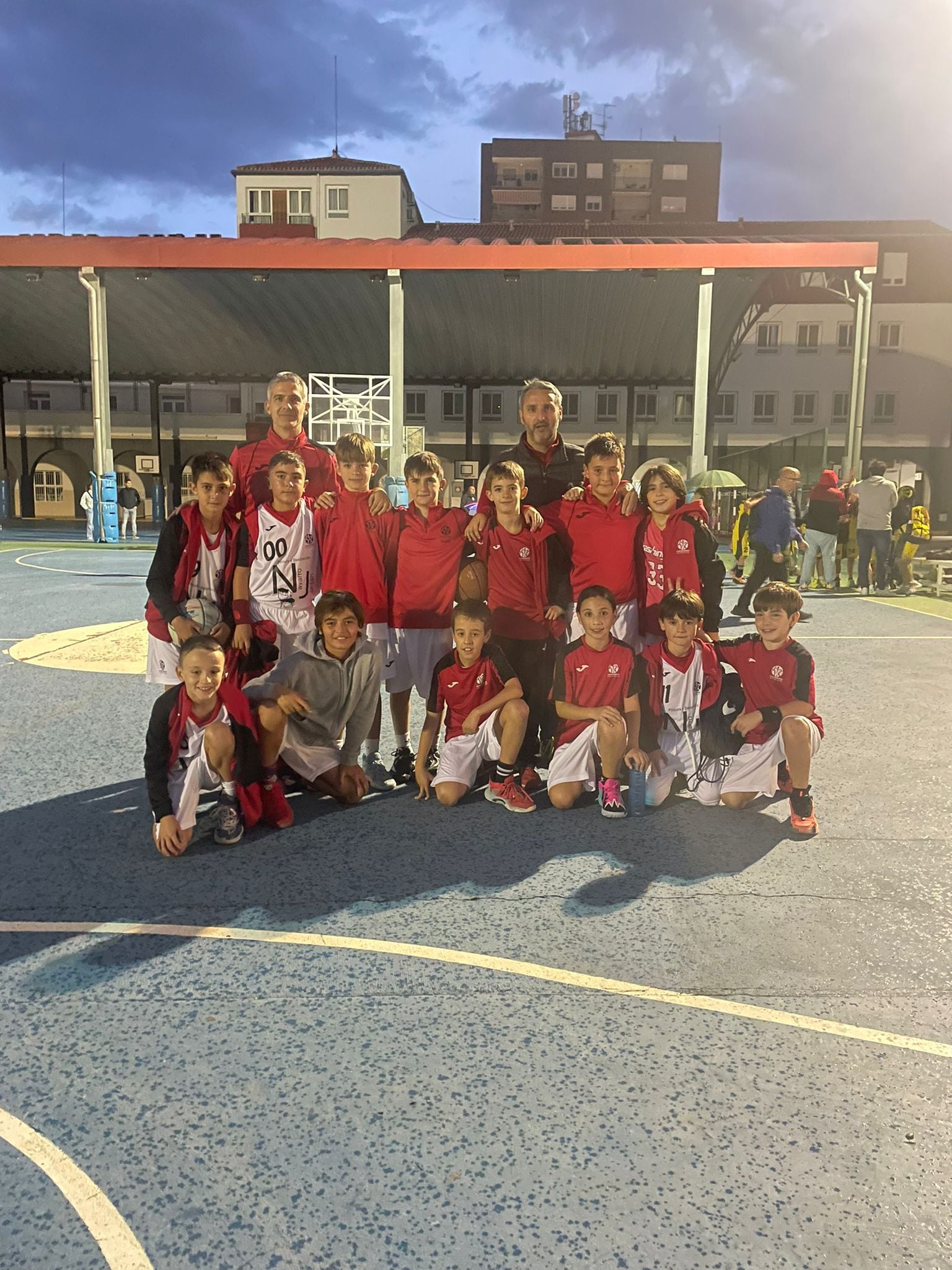El nuevo equipo de baloncesto