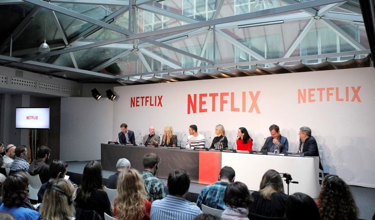 Rueda de prensa de presentación de Netflix en España