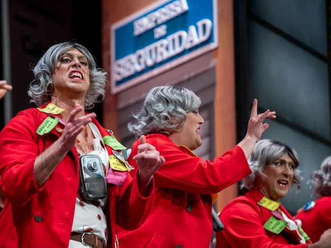 Chirigota 'Las precavidas'. Foto: Ayuntamiento de Cádiz.