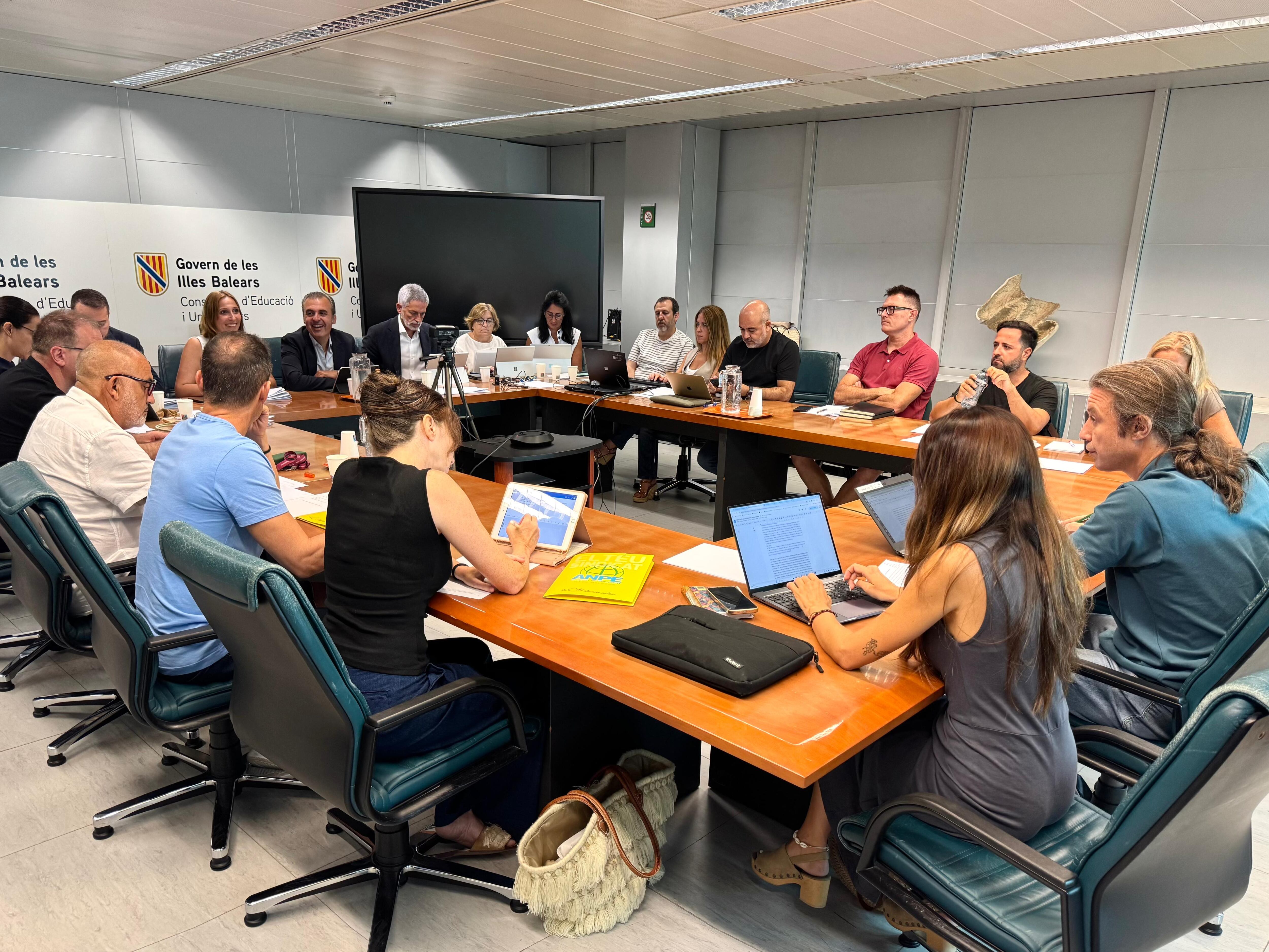 Imagen de la reunión celebrada hoy