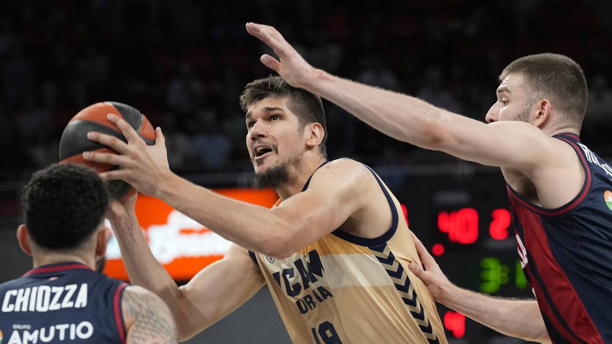 El UCAM Murcia CB cede terreno y cae ante un Baskonia muy superior