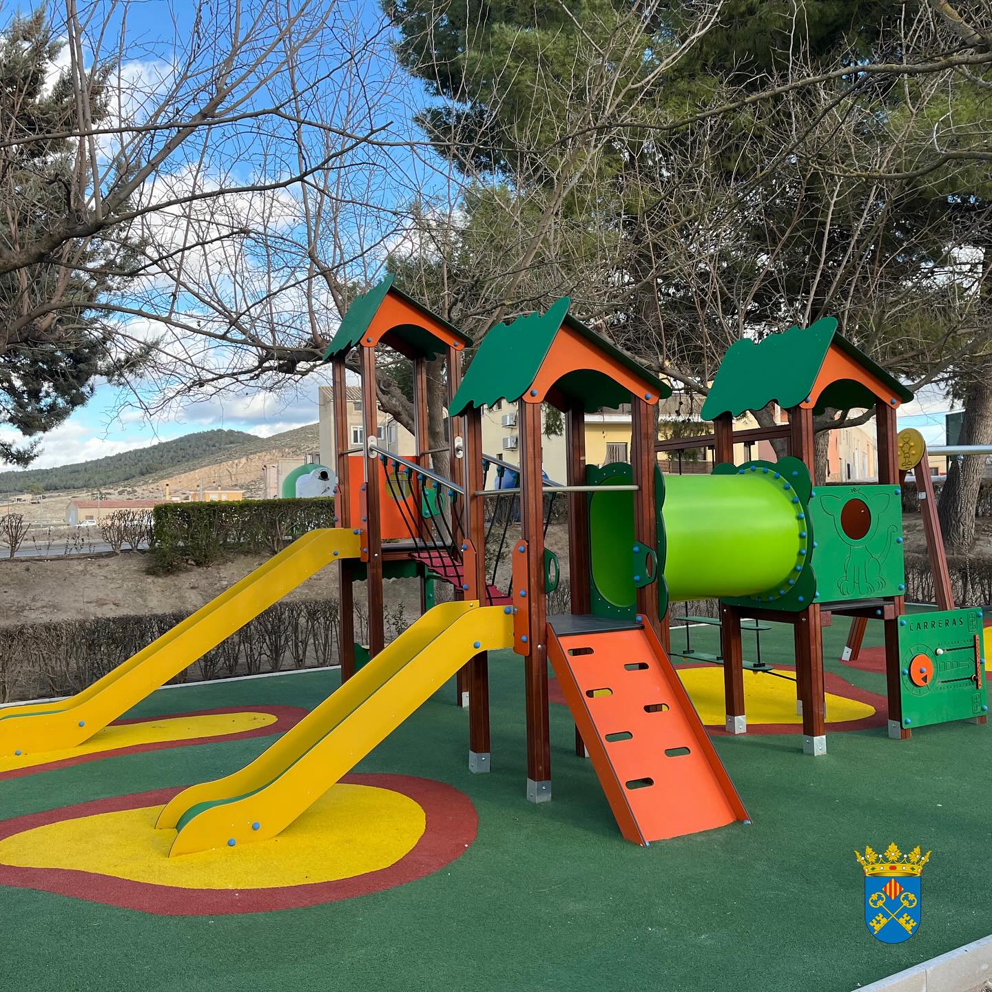 Obras en el Parque Padre Salvador