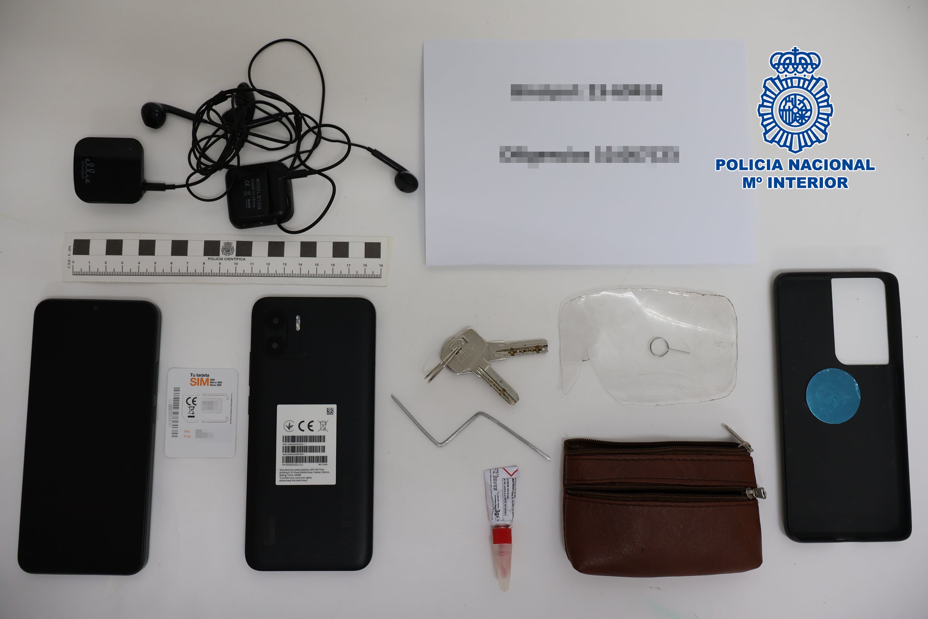 Utensilios con los que intentaron entrar a robar en una vivienda del barrio de Buenavista de Toledo