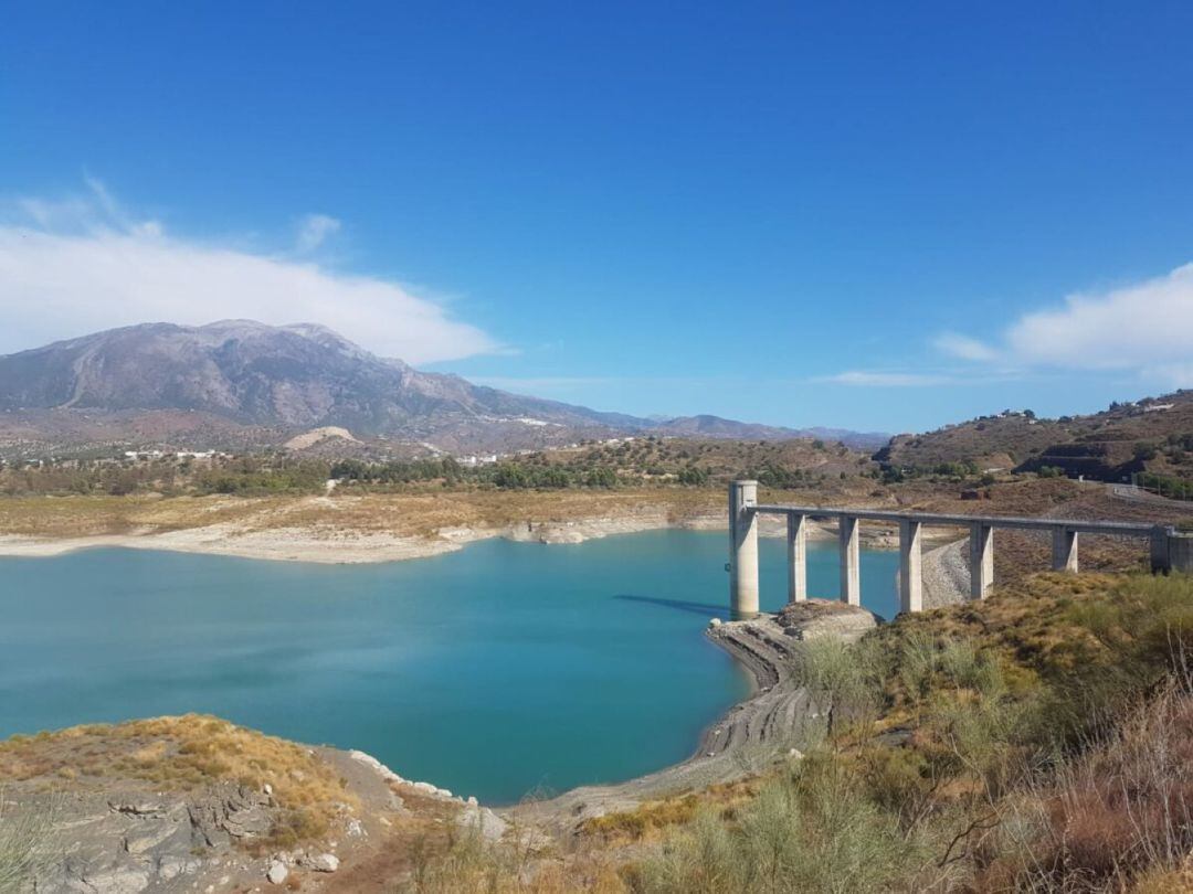 Pantano de la Viñuela( agosto-2021)