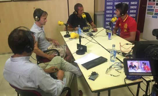 Carreño, Meana, Javi Herráez y Marco Asensio, en El Larguero