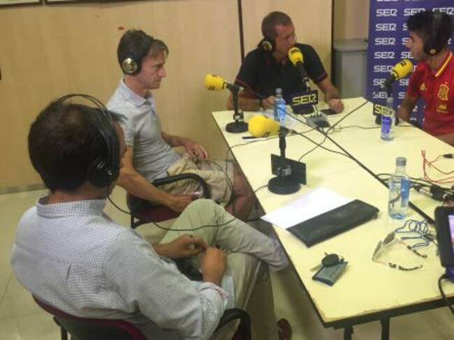 Carreño, Meana, Javi Herráez y Marco Asensio, en El Larguero