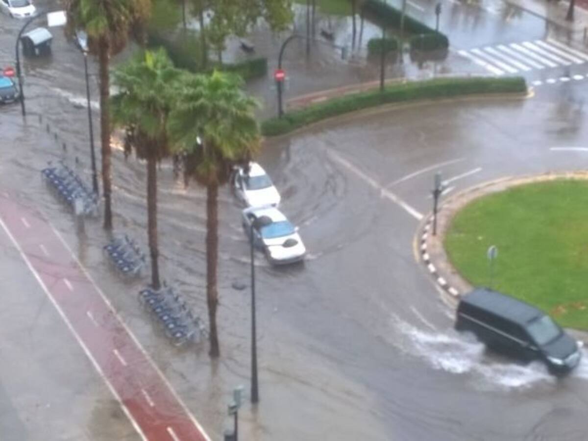 La tormenta inunda Valencia