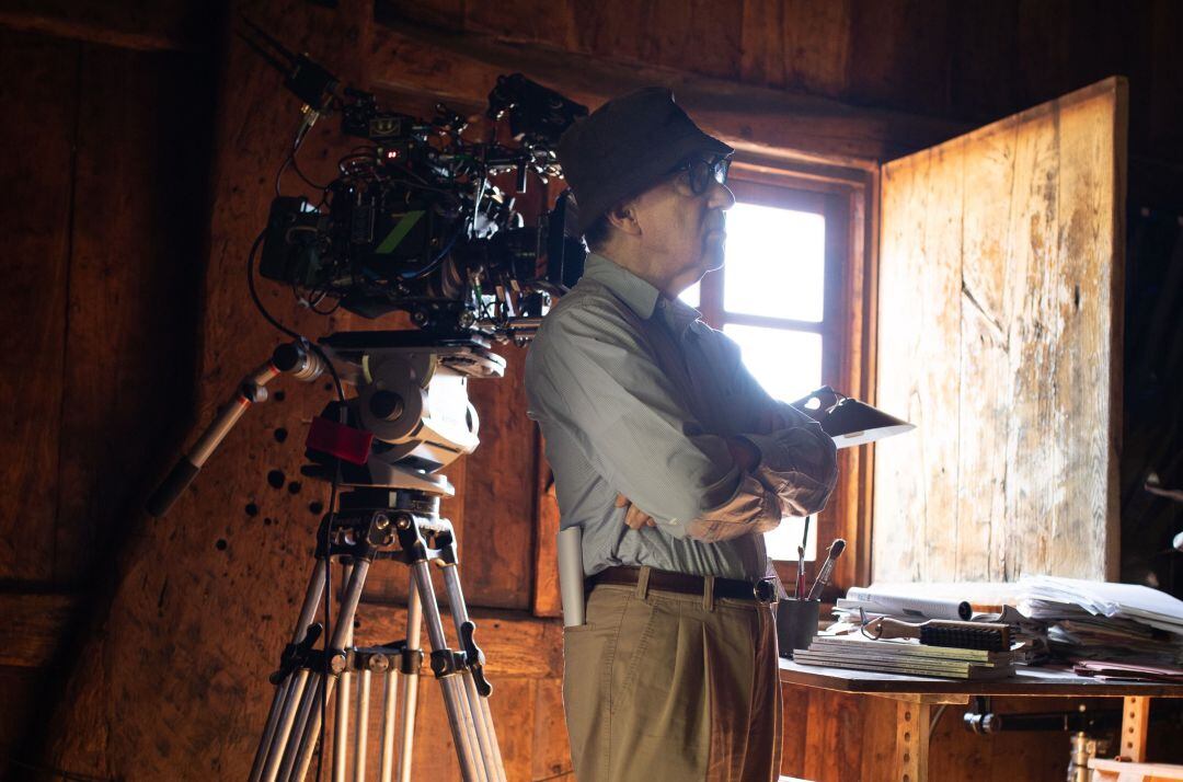 Woody Allen, durante el rodaje de &#039;Rifkin&#039;s Festival&#039;