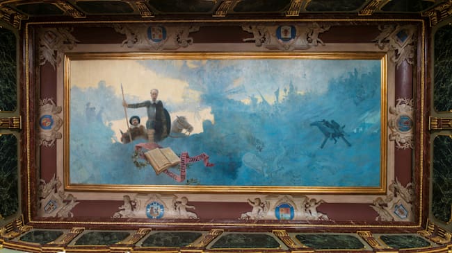 A partir de ahora se realizarán todas las tareas que sean necesarias para que esta obra del pintor ciudadrealeño presente, cuanto antes, su apariencia habitual